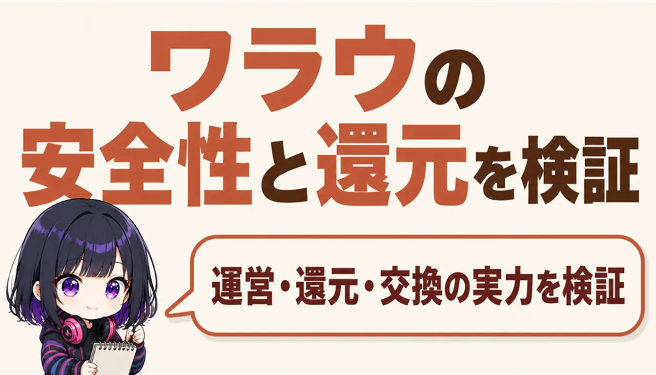 ポイントサイトの画面を表示したスマートフォン