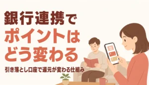 スマホの銀行アプリと通帳、クレジットカード