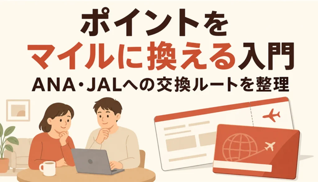 航空券の搭乗券とマイレージ会員カード