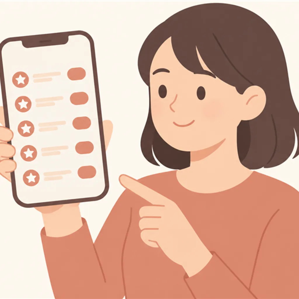 ポイント獲得履歴を表示したスマートフォンの画面