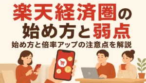 ポイントアプリを表示したスマートフォン